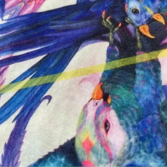 RARE Adidas Originals Florera Abstract Floral Trefoil Logo Tank Top Size M - Picture 5 of 10